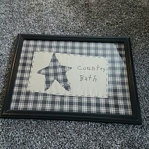 Hand made primitive picture